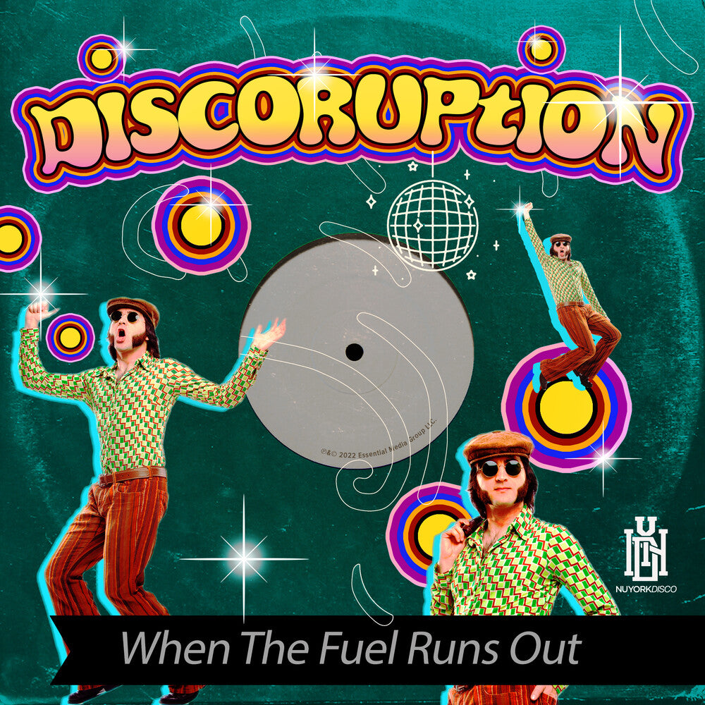 the album cover for Discoruption - When The Fuel Runs Out (Mod)