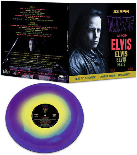 Danzig - Sings Elvis [Purple & Yellow Haze] Vinyl Record