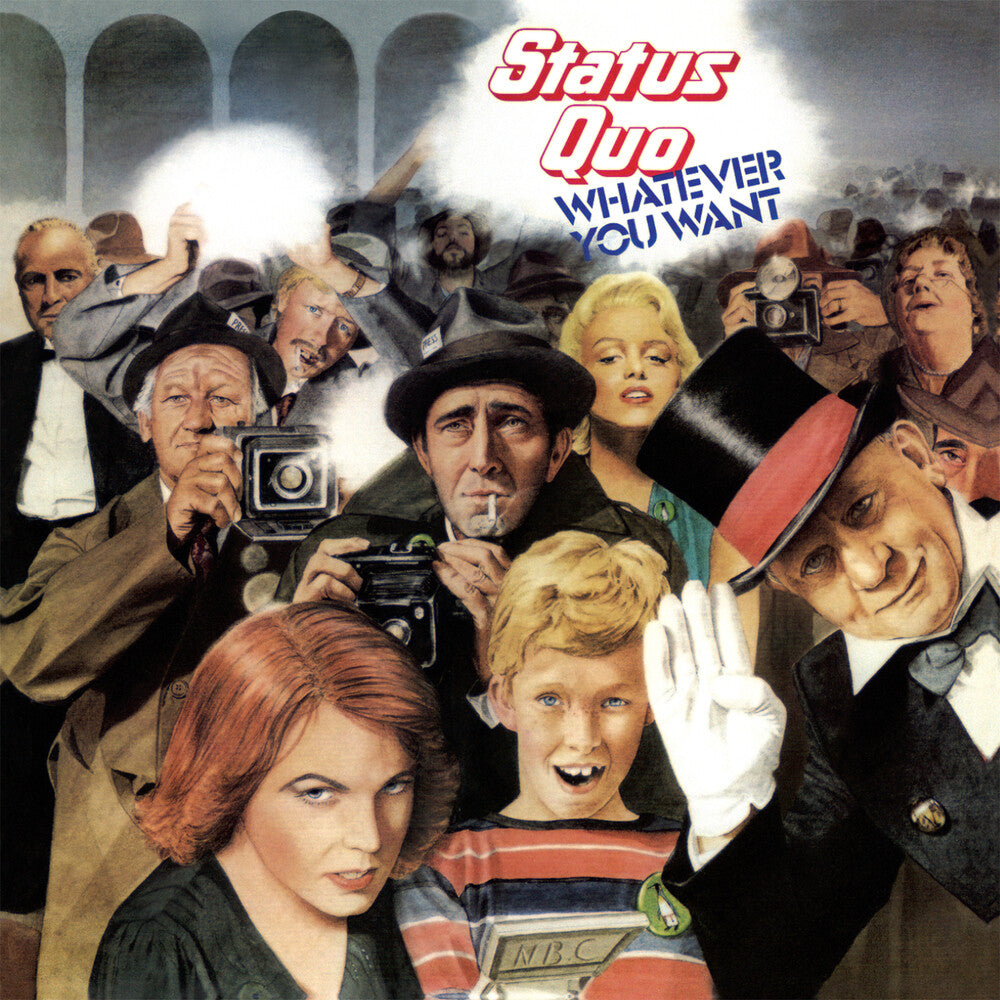 the album cover for Status Quo - Whatever You Want [Import]