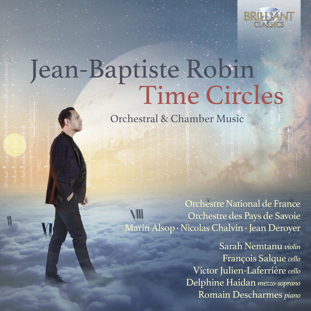 the album cover for Robin / Nemtanu / Orchestre National De France - Time Circles
