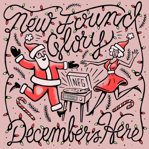 New Found Glory - December's Here - Light Pink Vinyl Record