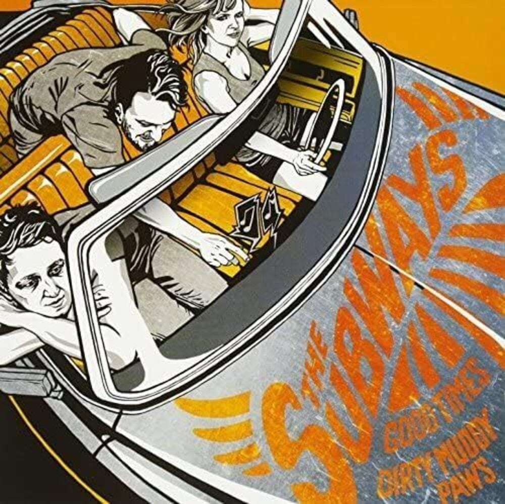 the album cover for Subways - Dirty Muddy Paws