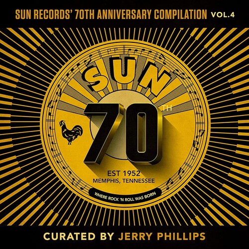 Various Artists - Sun Records' 70th Anniversary Compilation, Vol. 4 [Curated By Jerry Phillips] Vinyl Record