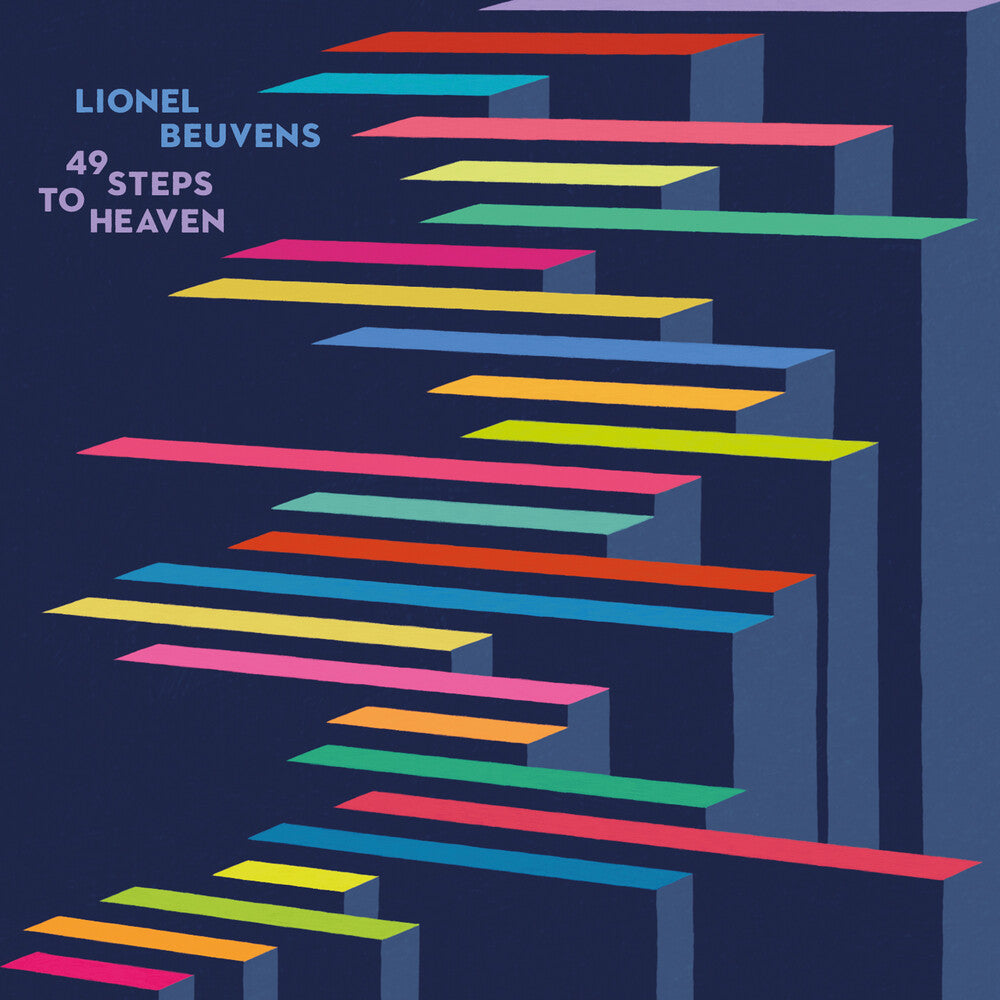 the album cover for Lionel Beuvens - 49 Steps To Heaven [Digipak]