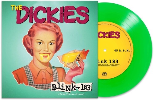 The Dickies - Blink-183 - GREEN  Vinyl Record
