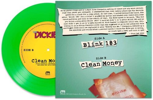 The Dickies - Blink-183 - GREEN Vinyl Record