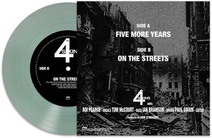 The 4-Skins - Five More Years - COKE BOTTLE GREEN Vinyl Record