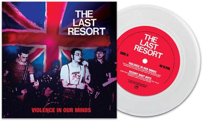 The Last Resort - Violence In Our Minds - WHITE Vinyl Record