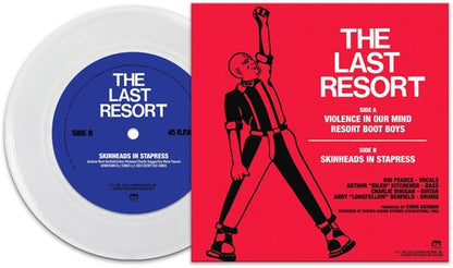 The Last Resort - Violence In Our Minds - WHITE Vinyl Record
