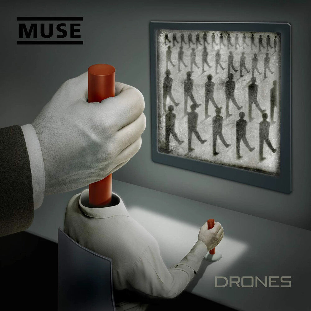 the album cover for Muse - Drones [Limited Edition] [CD/DVD]