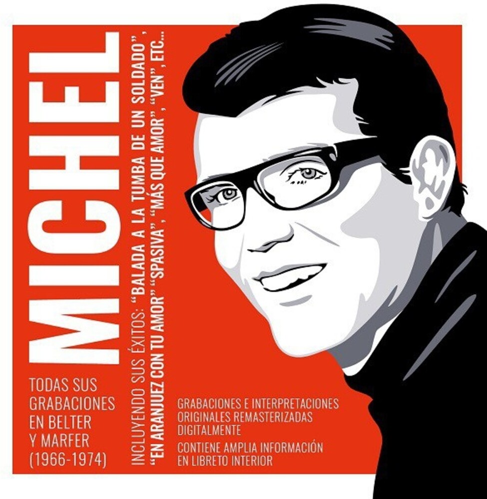the album cover for Michel - Todas Sus Grabaciones En Belter Y Marfer 1966-1974