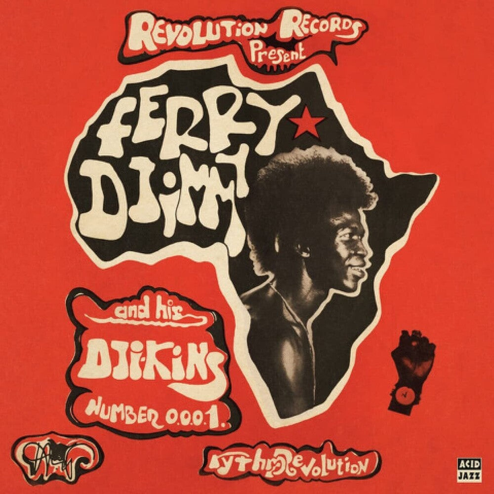 Ferry Djimmy - Rhythm - Red [Colored Vinyl] (Red) Vinyl Record