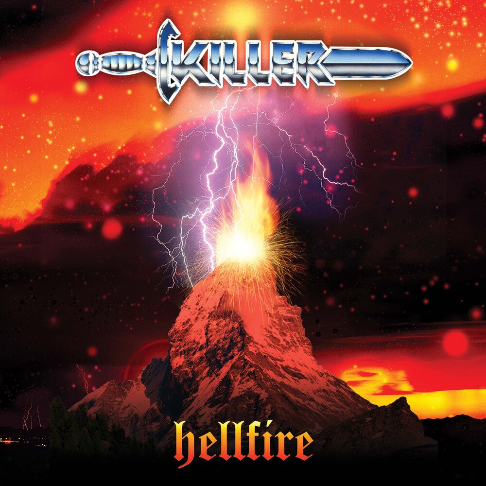 the album cover for Killer - Hellfire / The Best Of Killer (Uk)