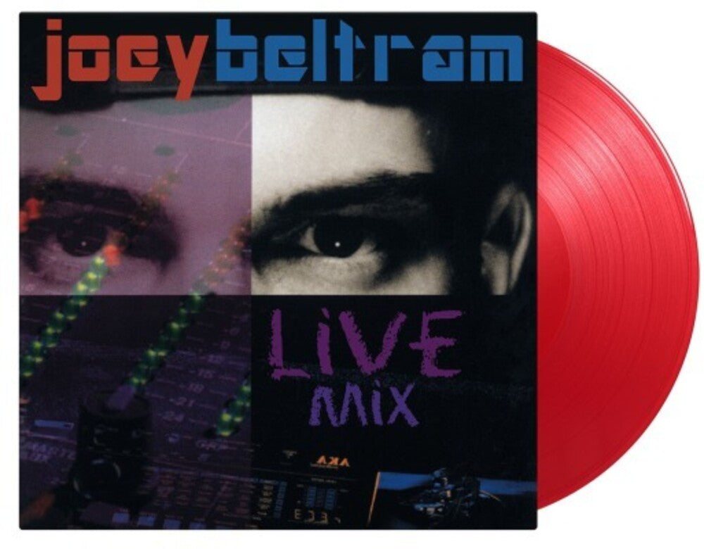 Joey Beltram - Live Mix (Bonus Tracks) [Colored Vinyl] [Limited Edition] [180 Gram] (Red) Vinyl Record