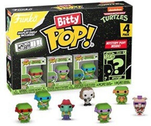 Bitty Pop Teenage Mutant Ninja Turtles - Bitty Pop Tmnt 8 Bit 4 Pack - Collectibles