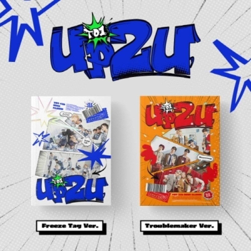 the album cover for To1 - Up2u (Random Cover) (Stic) (Phob) (Phot) (Asia)