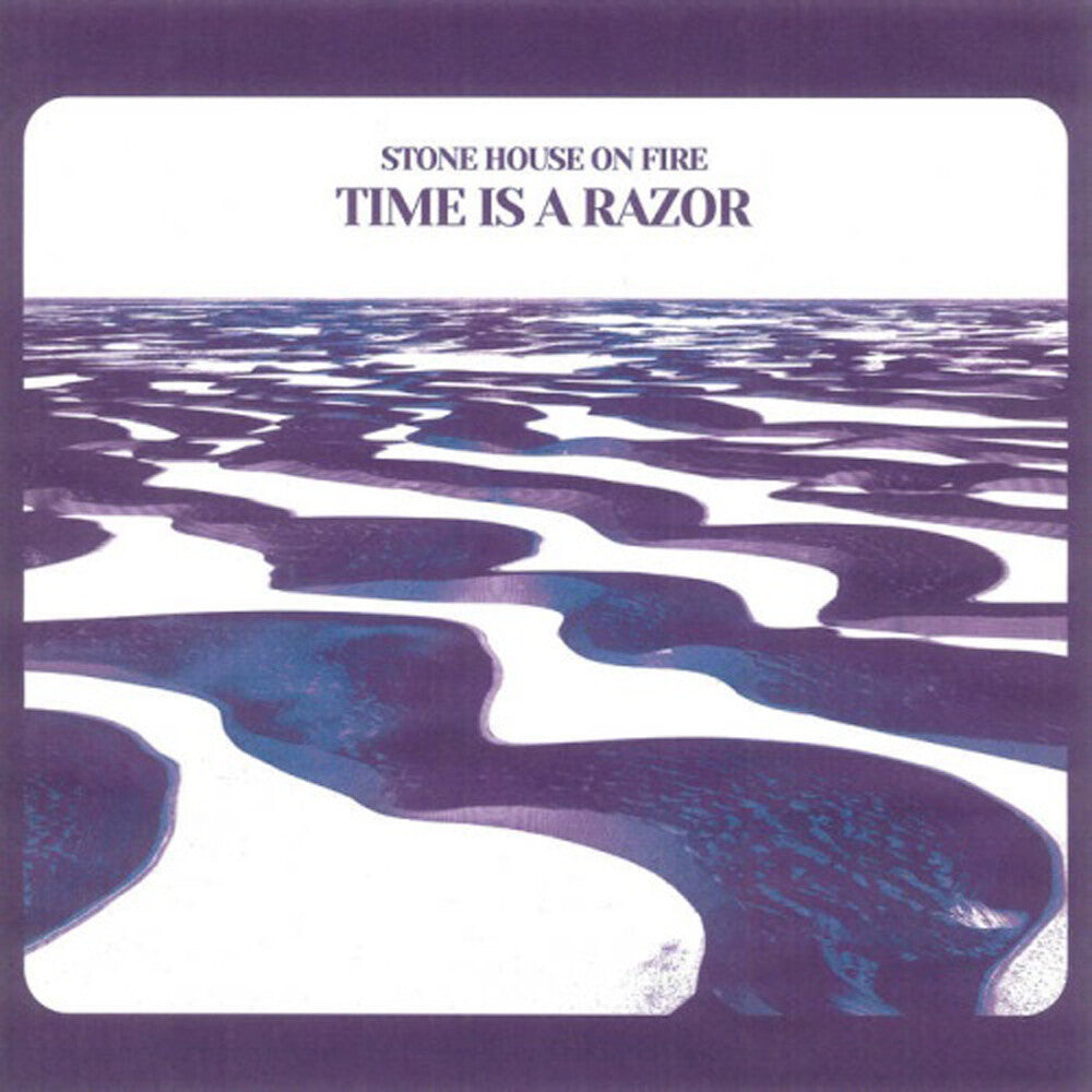 Stone House on Fire - Time Is A Razor (Blue) [Colored Vinyl] (Red) (Can) Vinyl Record
