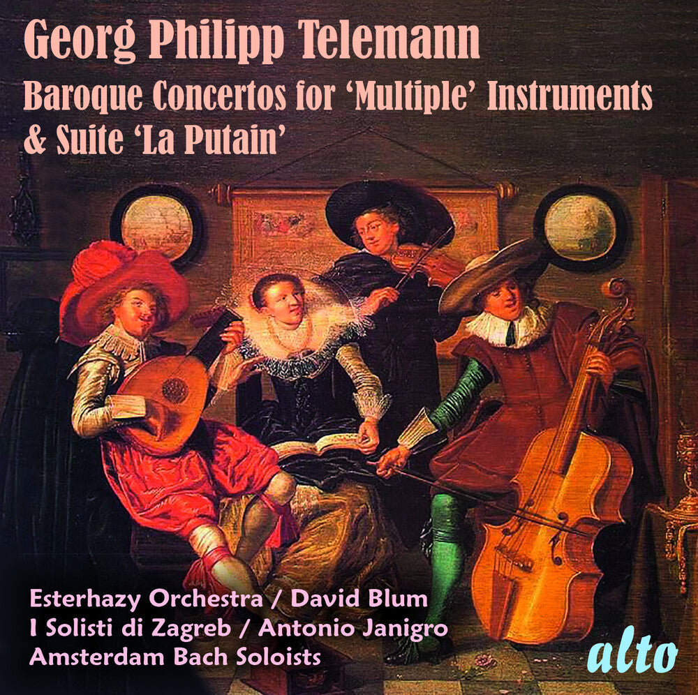 Telemann 'multi-Instrument' Concertos Music CD