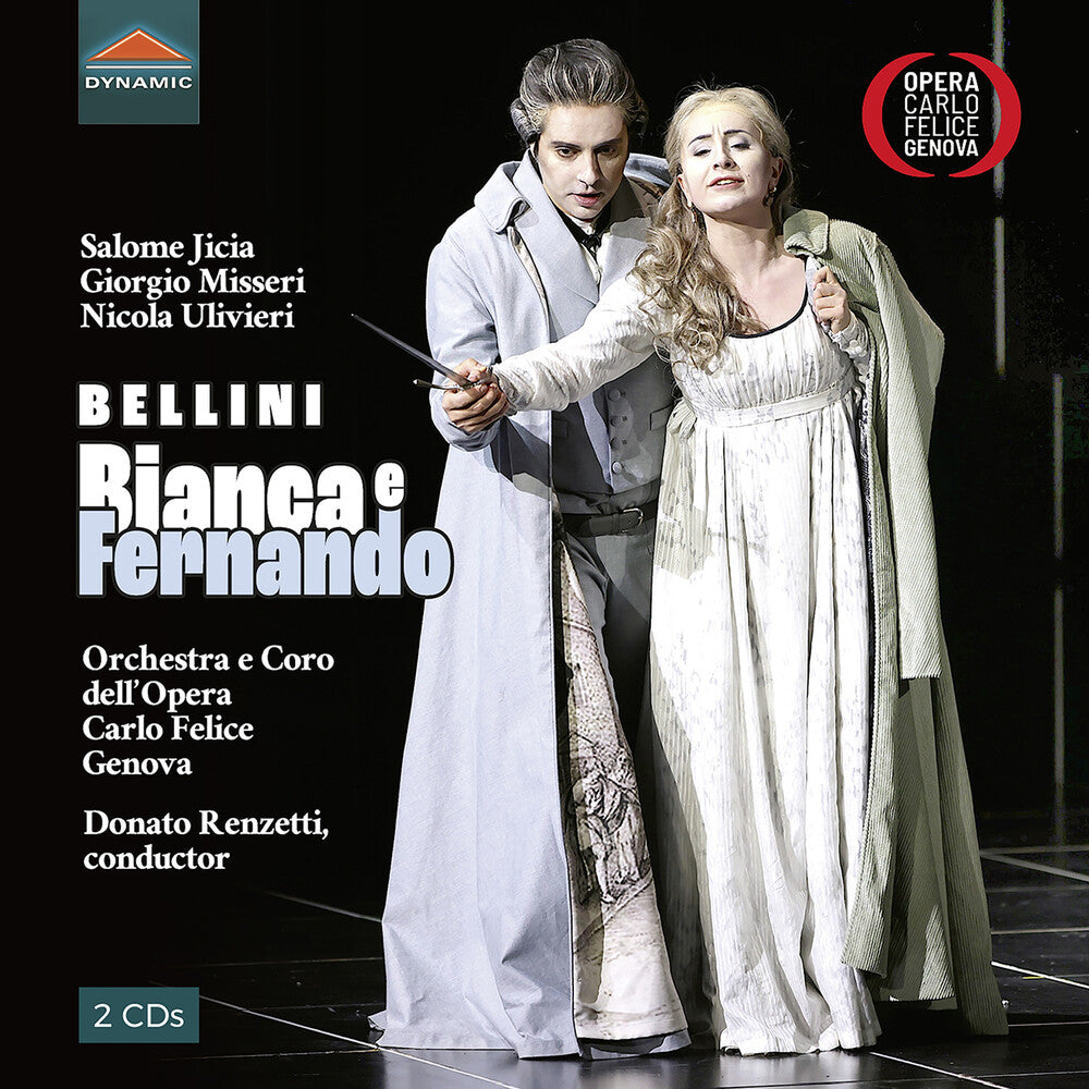 the album cover for Bellini / Jicia / Misseri - Bianca E Fernando