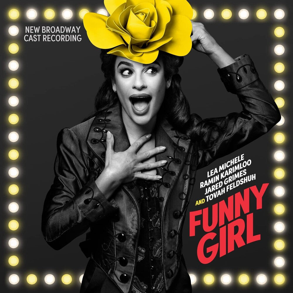 the album cover for New Broadway Cast of Funny Girl - Funny Girl (New Broadway Cast Recording)
