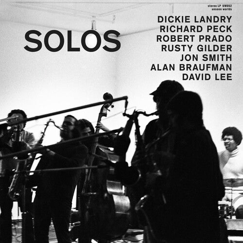 Dickie Landry - Solos Vinyl Record