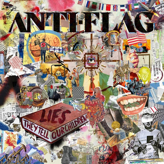 Anti-Flag - Lies They Tell Our Children [White LP] Vinyl Record