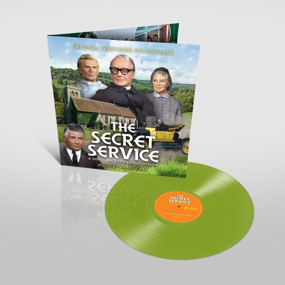 Gerry Anderson's Secret Service (Original Soundtrack) - Gatefold Green Vinyl [LP] Vinyl Record