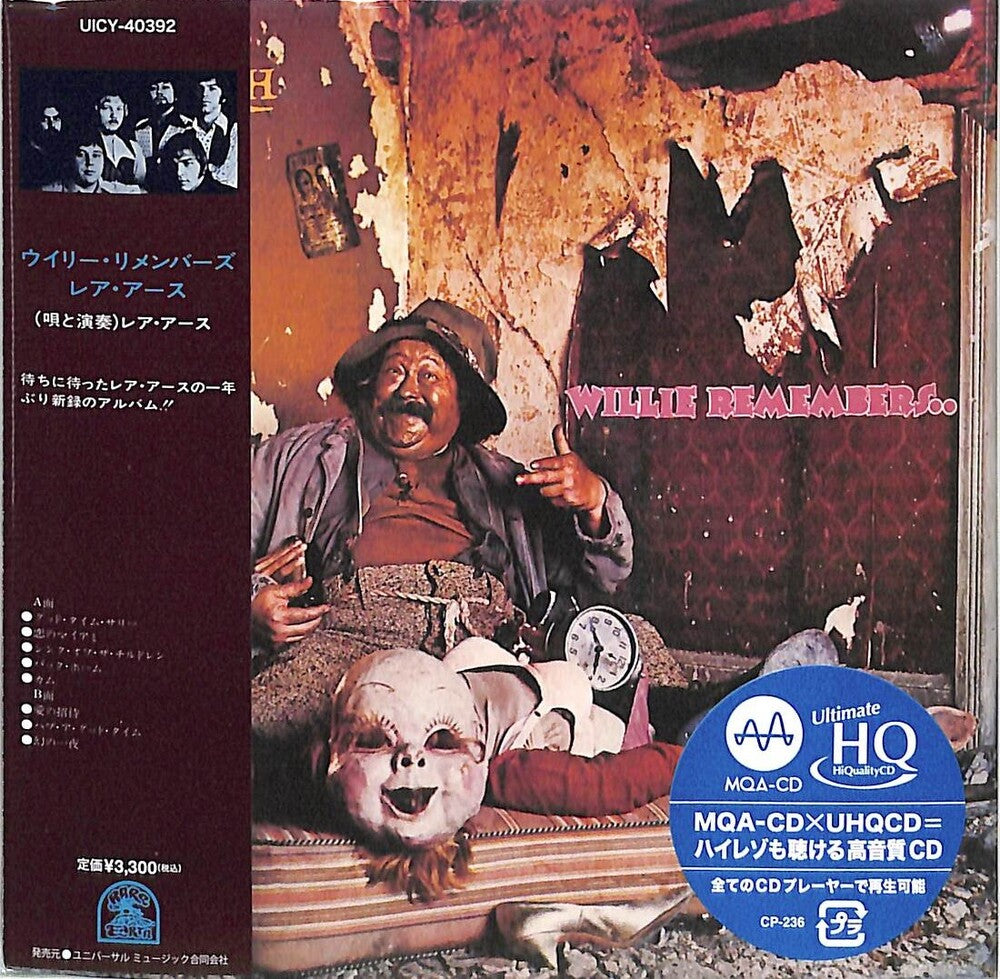 Willie Remembers - MQA x UHQCD - Paper Sleeve Music CD