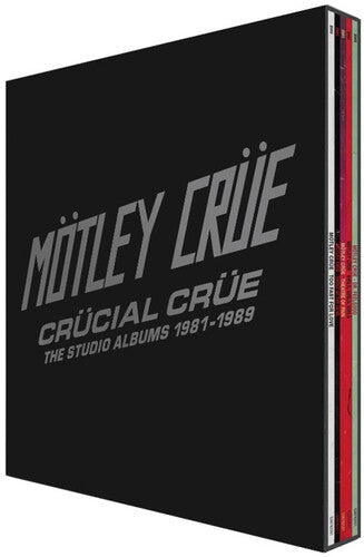 Motley Crue - Crucial Crue: The Studio Albums 1981-1989 Vinyl Record
