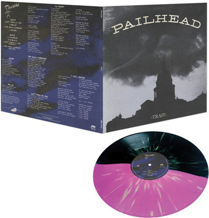 Pailhead - Trait [Magenta/Black/White Splatter] Vinyl Record