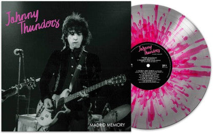 Johnny Thunders - Madrid Memory [Silver/Pink Splatter] Vinyl Record
