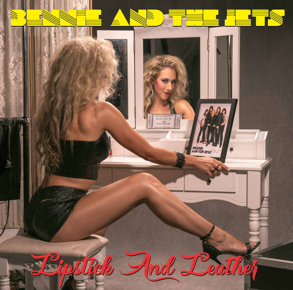 the album cover for Bennie & The Jets - Lipstick & Leather