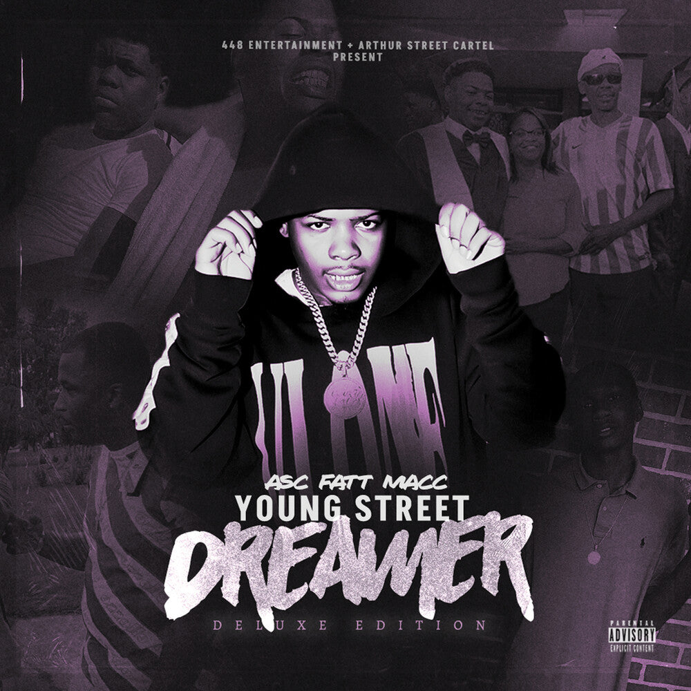 the album cover for Fatt Macc - Young Street Dreamer [Deluxe] (Mod)