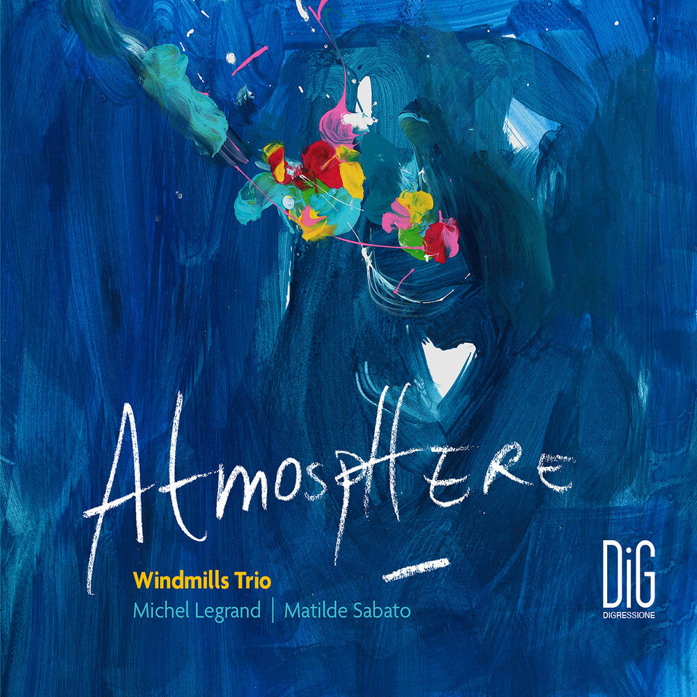 the album cover for Legrand / Sabato / Windmills Trio - Atmosphere