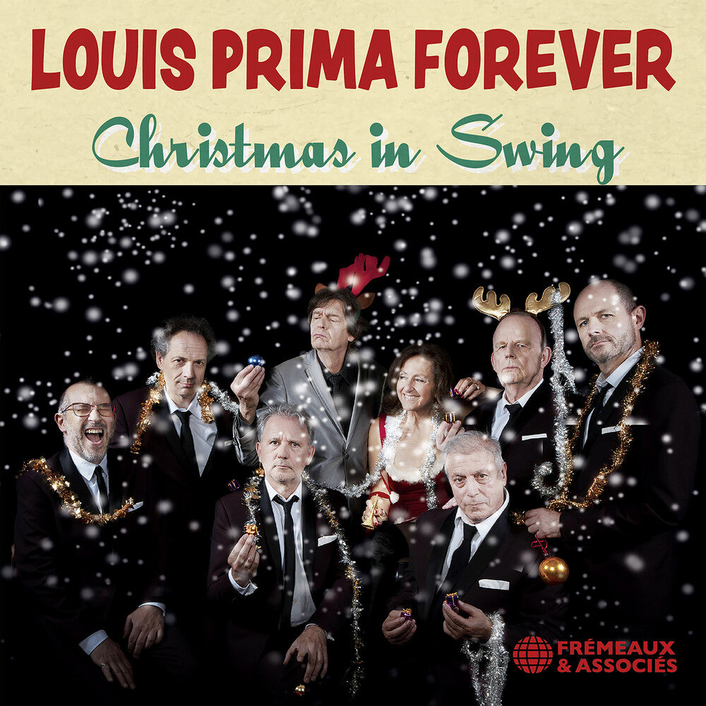 the album cover for Louis Prima Forever - Christmas In Swing