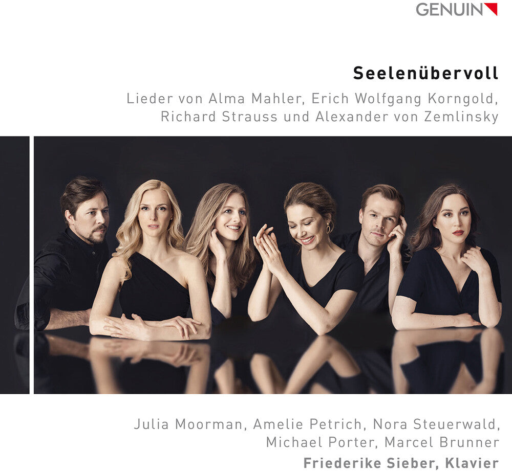 the album cover for Korngold / Sieber / Moorman - Seelenubervoll