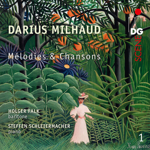 Milhaud / Falk / Schleiermacher - V1: Melodies Et Chansons - Music CD