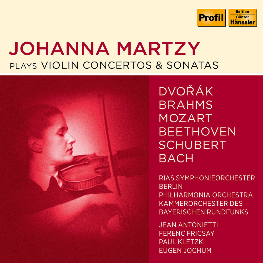 the album cover for Beethoven / Martzy / Philharmonia Orchestra - Violin Concertos & Sonatas