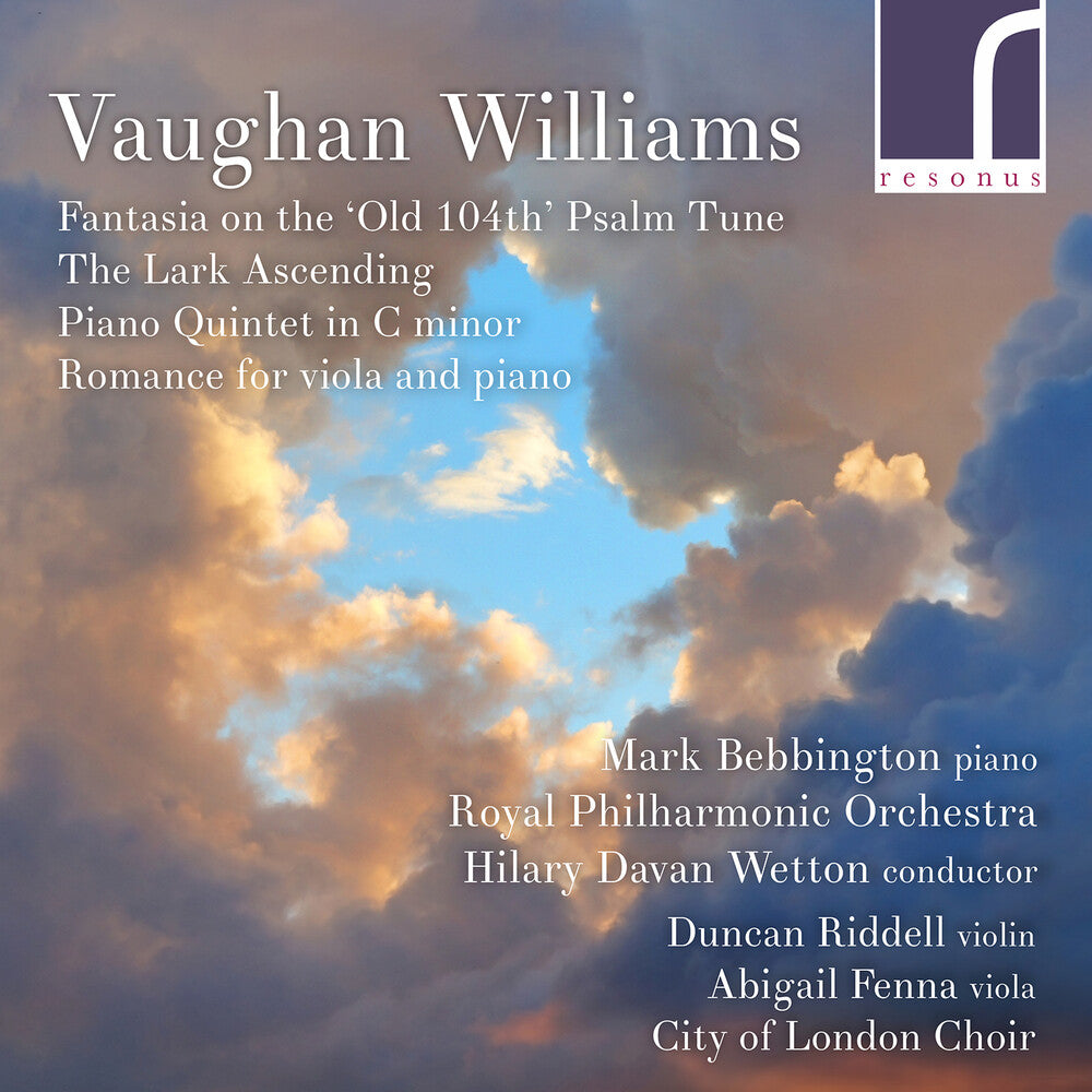 the album cover for Williams / Bebbington / City Of London Choir - Fantasia On The 'old 104th'