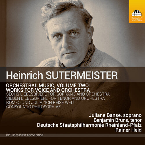 Sutermeister / Banse / Bruns - V2: Orchestral Works - Music CD