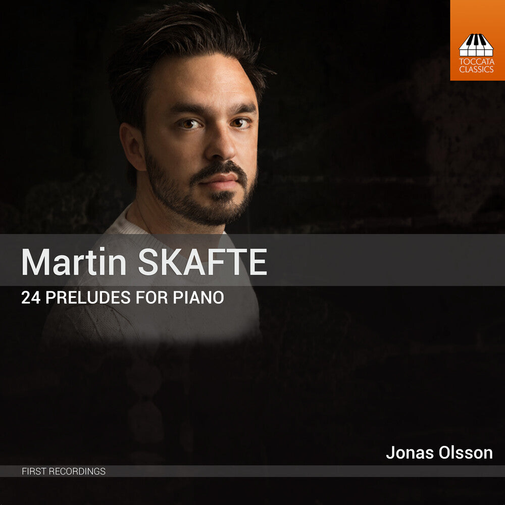 the album cover for Skafte / Olsson - 24 Preludes For Piano