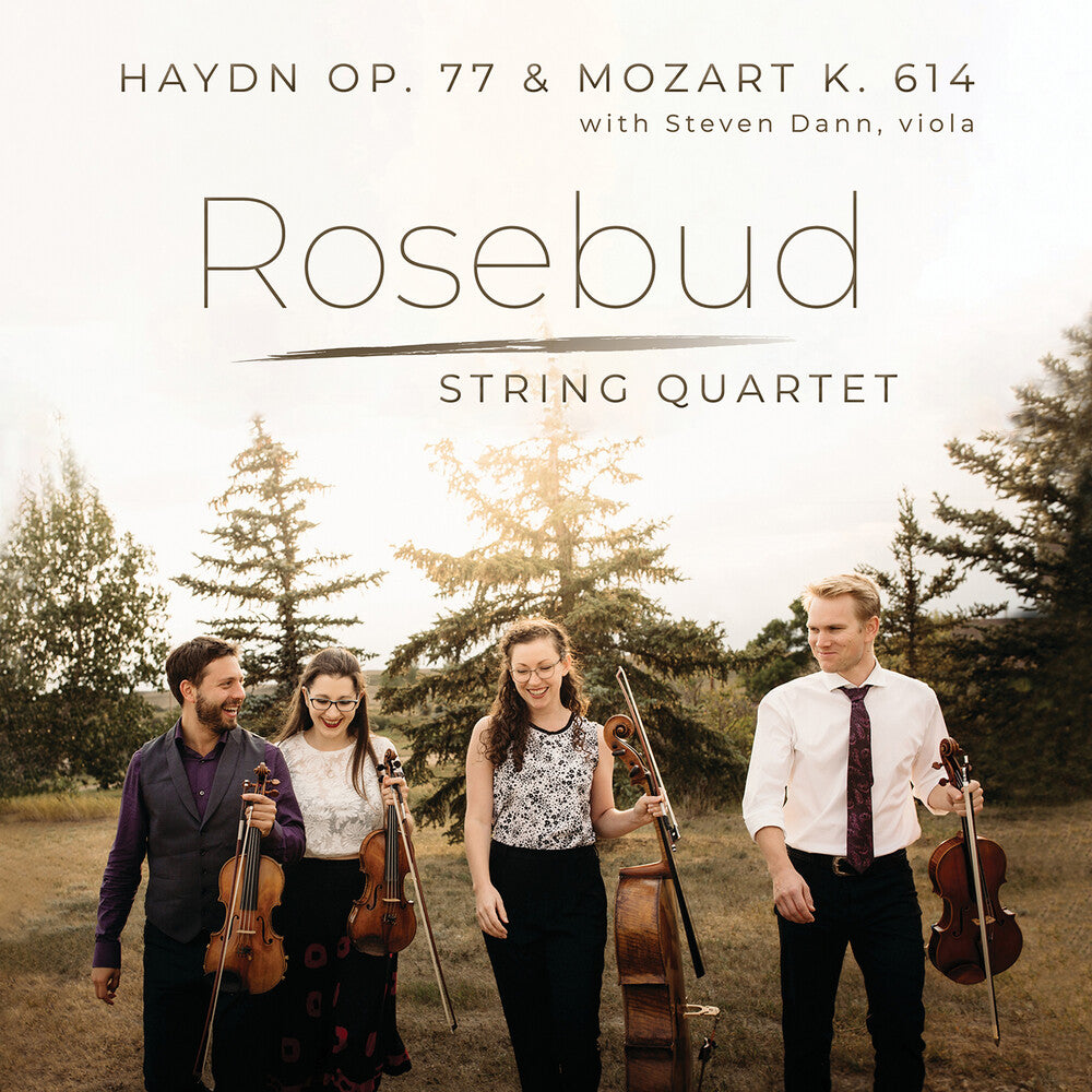 the album cover for Haydn / Dann / Rosebud String Quartet - String Quartet In G Major