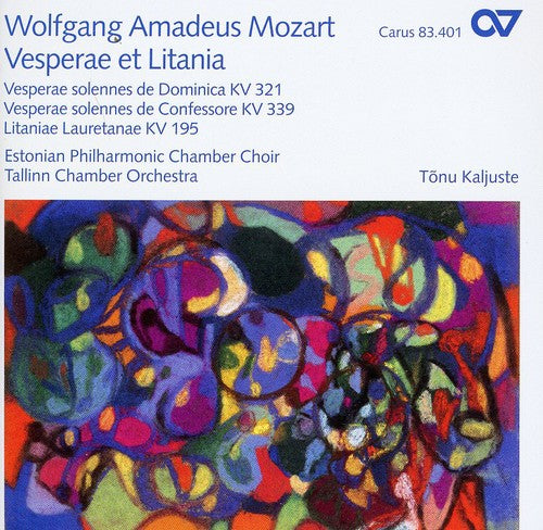Mozart / Urb / Moor / Kogermann / Turi / Kalijuste - Vesperae Solennes De Dominica - Music CD