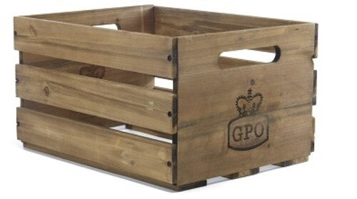 Gpo Retro Gpolpc Cassa Lp Record Case 100 Cap Tan - Gpo Retro Gpolpc Cassa Lp Record Case 100 Cap Tan - Vinyl Accessories