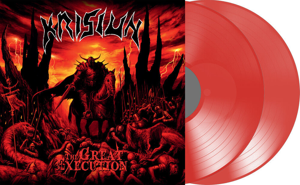 Krisiun - The Great Execution - Red [Colored Vinyl] [Limited Edition] (Red) Vinyl Record