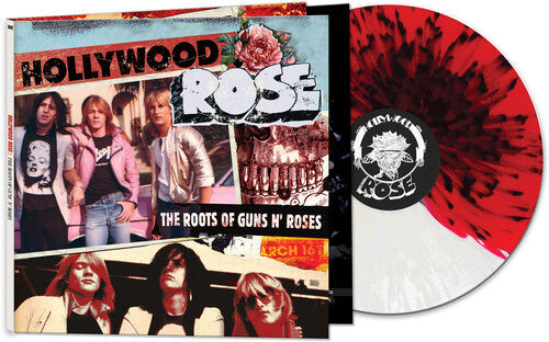 Hollywood Rose - The Roots of Guns N' Roses [Red/White Splatter] Vinyl Record