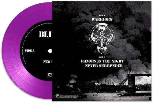Blitz - Warriors (Purple) Vinyl Record
