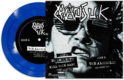 Chaos UK - No Security [7-inch Blue] Vinyl Record