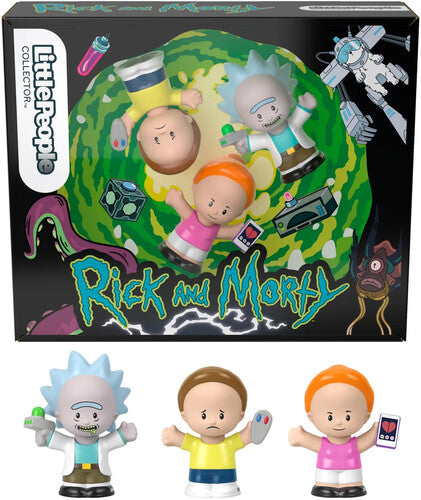 Little People Collector - Lp Collector Rick And Morty 3 Piece Figure Set - Collectibles