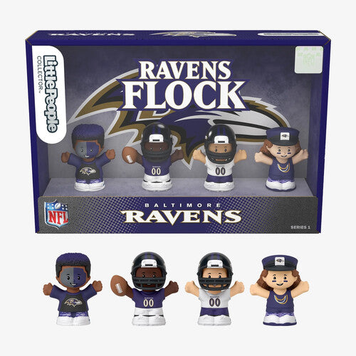 Little People Collector - Lp Collector X Nfl Baltimore Ravens 4 Pack Se - Collectibles